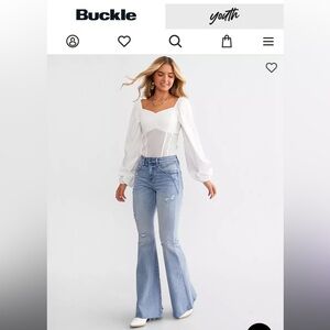 KanCan High Rise Super Flares Size 25